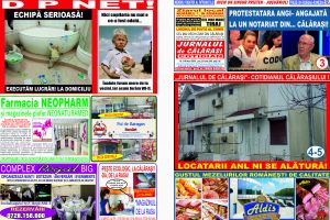 Jurnalul de Călăraşi nr. 3149 din 25 iunie 2018