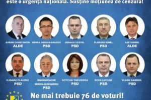 Campanie PNL pe Facebook pentru răsturnarea Guvernului Dăncilă: „Ne mai trebuie 76 de voturi!”