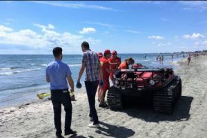 Bărbat necunoscut, înecat pe plaja Năvodari 