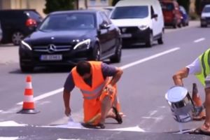 Treceri noi pentru pietoni la Șelimbăr – Conceptul este unul nou