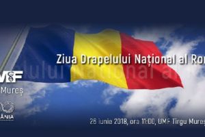 Ziua Drapelului Naţional, la UMF Târgu-Mureş