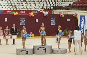 Rezultate deosebite pentru CSS1 Constanta la gimnastica ritmica, la Nationalele de junioare mici si la Nationalele scolare (galerie foto) 