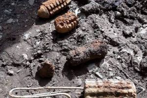 Muniţie neexplodată găsită în comuna Lunca de Jos
