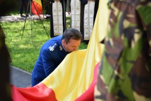 Ceremonial militar de înălţare la catarg a Drapelului Naţional al României. VIDEO