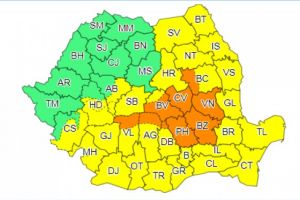 COD PORTOCALIU in Prahova! Vreme extrema cu ploi abundente