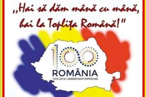 ”Hai să dăm mână cu mână, hai la Topliţa Română”