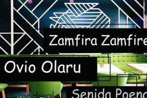 Zamfira Zamfirescu şi Ovio Olaru închid seria de întâlniri „Poeţi în dialog”