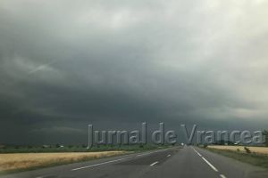 Vrancea, COD PORTOCALIU de ploi miercuri
