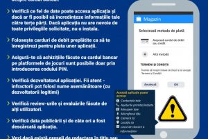 Campanie a Politiei Prahova pentru prevenirea fraudelor online: „Plăteşte online în siguranţă! – BuySafePaySafe”
