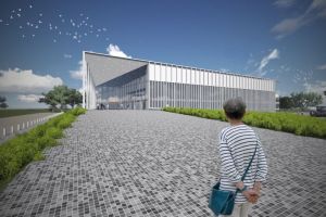 FOTO. Încep lucrările la Sala Polivalentă din Blaj. Consilierii judeţeni aprobă indicatorii tehnico-economici: