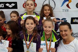 Micii înotători suceveni au urcat pe podium la Campionatele Naţionale