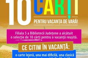 10 cărţi pentru vacanţa de vară!