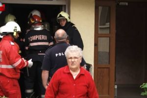Incendiu la subsolul unui bloc din centrul Sucevei