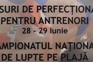 La Limanu incepe Campionatul National de lupte pe plaja pentru juniori mici