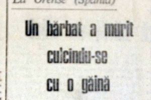 A murit după ce a abuzat o găină