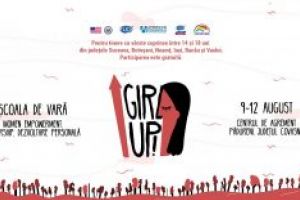 Judeţul Covasna găzduieşte „Girl UP! Camp”, tabără de dezvoltare personală adresată adolescentelor