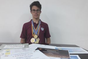 Vlad Vergelea - medalia de aur la Olimpiada Balcanica de Matematica 2018- Juniori