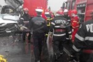 UPDATE/ VIDEO: Imagini socante de la accidentul soldat cu doi morti