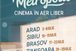 Cinema ÎN AER LIBER pentru arădeni! Ce filme vor putea viziona