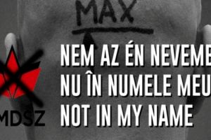 Petiţia „Nem az én nevemben! – Nu în numele meu!” a atins numărul necesar de semnături şi va fi înmânată liderului UDMR