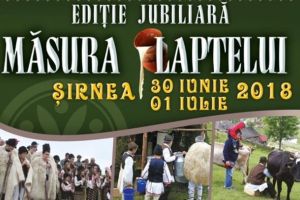 Ediţie jubiliară a festivalul „Măsura Laptelui”, la Şirnea