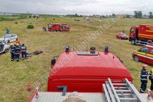 DÂMBOVIȚA: Planul Roşu de Intervenţie, testat pe A1. Exerciţiu cu multiple victime – FOTO