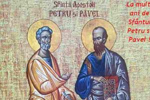 Mesaje din partea primarului şi a viceprimarului din Aiud, cu ocazia sărbătoririi Sfânţilor Apostoli Petru şi Pavel