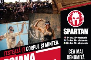 Depăşeşte-ţi limitele la cea mai populară cursă de obstacole, Spartan Race, în Poiana Braşov