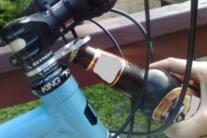 Biciclist autoaccidentat, din pricina stării de ebrietate în care se afla