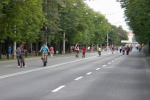 Concurs de ciclism pentru copii, pe Bulevardul Castanilor, pe 1 iulie