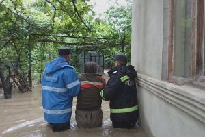 Misiune de salvare a unui localnic din Tg. Ocna