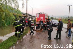 Ploile fac probleme la Sibiu – Râmânem sub cod portocaliu