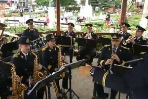 Muzica militară, în Parcul Trandafirilor