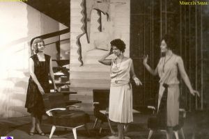 1963, Papa se lustruieste“ - Cristina Minculescu, Valentina Șambra, Marcela Sassu