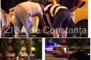 Imagini de la eveniment: Grav accident rutier in Mamaia-zona Butoaie. Un minor a fost izbit de masina condusa de o tanara. Dinamica nefericitului eveniment (galerie foto+video)     