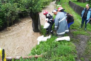 Urmările codului portocaliu de inundaţii în Harghita
