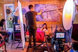 Behind the scenes: Actori din SUA, Germania şi Canada au filmat la Oradea, declarându-se cuceriţi de frumuseţea oraşului (FOTO)