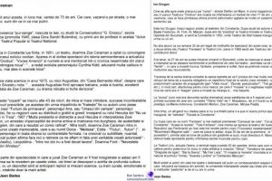 Jean Badea- Zoe Caraman, Ion Drugan