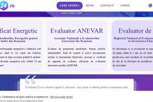Nu-ţi pierde timpul şi banii: Evaluari24.ro îţi caută şi îţi găseşte GRATUIT evaluatori de risc, pentru certificare energetică şi ANEVAR, rapid şi la cel mai bun tarif