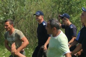 Nonagenară salvată de jandarmi