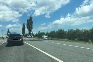 Accident la Nicolae Bălcescu. Șapte persoane au ajuns la spital