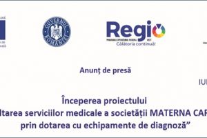 Anunt incepere proiect MATERNA CARE S.R.L.