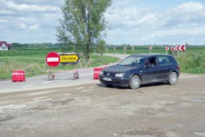 Drumul Ţibeni - Satu Mare, ca rută alternativă pentru ocolirea podului de la Milişăuţi, ...