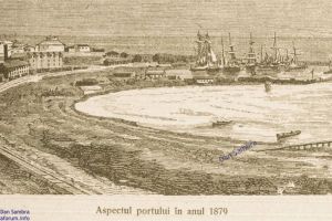 Aspectul portului in anul 1879