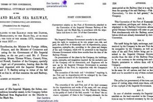 Danube Black Sea Railway - Termeni 