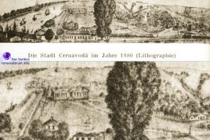 1880 - Litografie Cernavoda