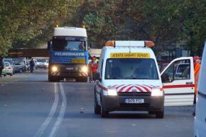 Atenţie, şoferi! Transport cu gabarit depăşit pe DN 1, în Bihor