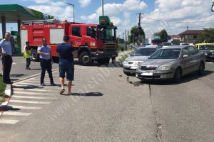 TÂRGOVIȘTE: Șase maşini implicate într-un carambol