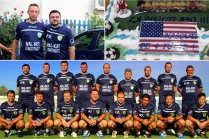 Nascuti in aceeasi zi cu o forta a planetei“: Drapelul SUA, pe tortul de la aniversarea AS FCS Old-Boys 2017 (galerie foto) 