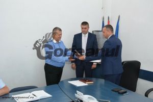 Momente emoţionante la IPJ Gorj